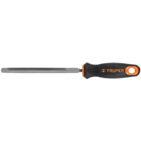 Limas Triangulo Bastardas 6" Ancho 9/16, Mango Comfort Grip, LPT-6T 15307 Truper Truper-Limas Triangulo Bastardas 6" Ancho 9/16,