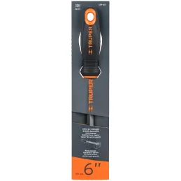Limas Triangulo Bastardas 6" Ancho 9/16, Mango Comfort Grip, LPT-6T 15307 Truper Truper-Limas Triangulo Bastardas 6" Ancho 9/16,