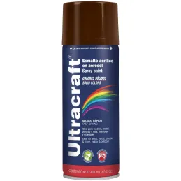 Pintura en Spray Ultracraft Marron, 400ml, secado rapido libre de Plomo, PA-MR-U 40037 Truper Truper-Pintura en Spray Ultracraft