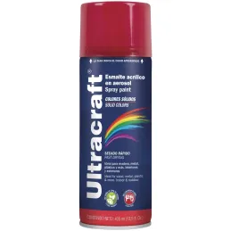 Pintura en Spray Ultracraft Rojo Fuego, 400ml, secado rapido libre de Plomo, PA-RF-U 40031 Truper Truper-Pintura en Spray Ultrac