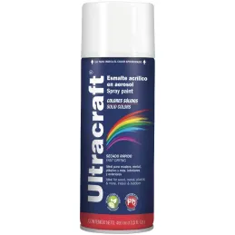 Pintura en Spray Ultracraft Laca Transparente, 400ml, secado rapido libre de Plomo, PA-TR-U 40041 Truper Truper-Pintura en Spray