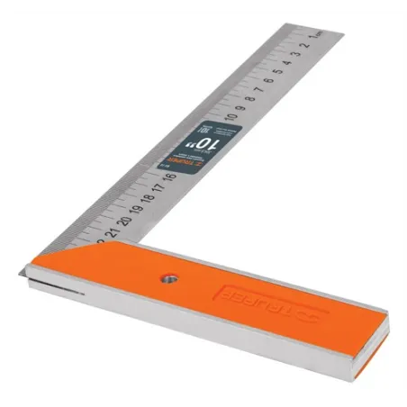  Escuadras Carpintero 10", Graduacion grabada en Laser, Acero Inoxidable, Mango de Aluminio, EC-10 14374 Truper 15.847458 Escuad