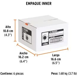 Winchas Flexometro Griper 5M MedicionAmbosLados TPR ABS Truper 15388 Truper-Winchas Flexometro Griper 5M MedicionAmbosLados TPR 