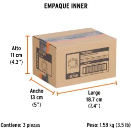 Winchas Flexometro Auto-Lock 8M MedicionAmbosLados TPR ABS Truper 10749 Truper-Winchas Flexometro Auto-Lock 8M MedicionAmbosLado