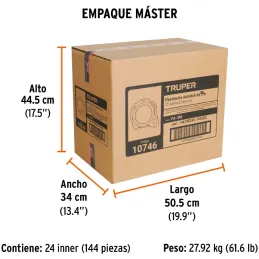 Winchas Flexometro Auto-Lock 3M MedicionAmbosLados TPR ABS Truper 10746 Truper-Winchas Flexometro Auto-Lock 3M MedicionAmbosLado