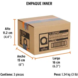 Winchas Flexometro Compactas 8M MedicionAmbosLados TPR ABS Truper 12774 Truper-Winchas Flexometro Compactas 8M MedicionAmbosLado
