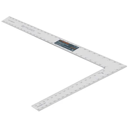  Escuadra para Albañil 8" X 12", Graduacion Estampada en Acero, Cantos rectificados, E-8X12 14386 Truper 9.067797 Escuadra para 