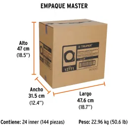 Winchas Flexometro Compactas 3M MedicionAmbosLados TPR ABS Truper 12771 Truper-Winchas Flexometro Compactas 3M MedicionAmbosLado
