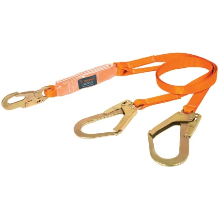 Linea de Vida con absorbedor de impacto, Doble Brazo, MFA 158kg, CAB-5432-18 14454 Truper Truper-Linea de Vida con absorbedor de