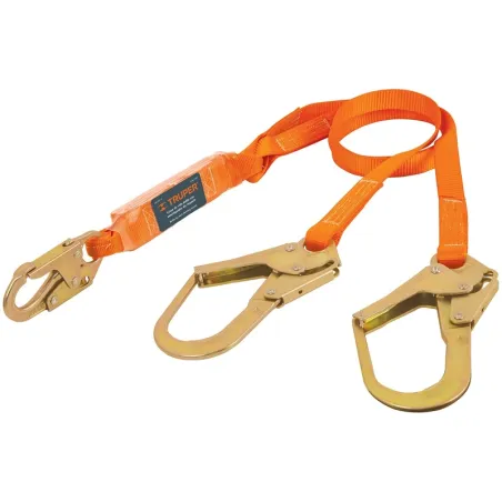 Linea de Vida con absorbedor de impacto, Doble Brazo, MFA 1632kg, Certificacion ANSI, CAB-5432-18-A 10509 Truper Truper-Linea de