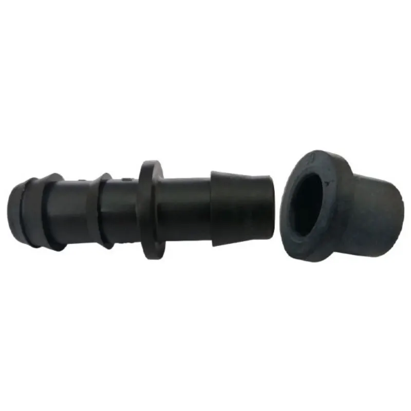 Conector Inicial con empaque 16mm Bolsa 100und, para riego por goteo tuberia HDPE, Azud AZUD-Conector Inicial con empaque 16mm B