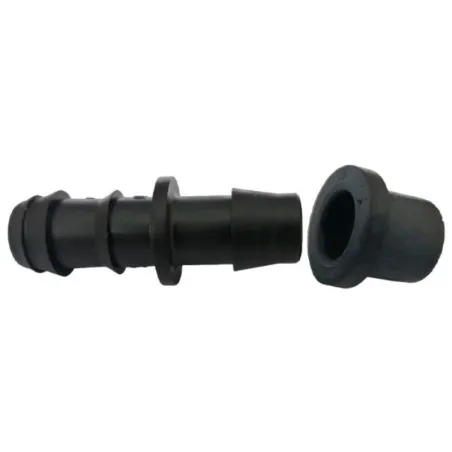 Conector Inicial con empaque 16mm Bolsa 100und, para riego por goteo tuberia HDPE, Azud AZUD-Conector Inicial con empaque 16mm B
