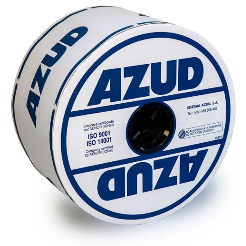Cinta de Riego para Goteo Geniun PC 16mm Clase25Mil 2.0LPH 40cm Rollo 800M, Azud AZUD-Cinta de Riego para Goteo Geniun PC 16mm C