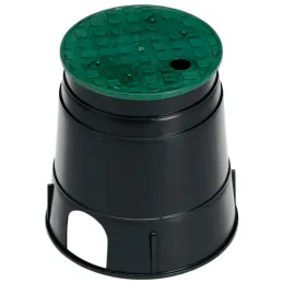 Caja Redonda para Valvulas de Riego Rain Bird PVB6RNDGL 15 x 25 cm Rain Bird-Caja Redonda para Valvulas de Riego Rain Bird PVB6R
