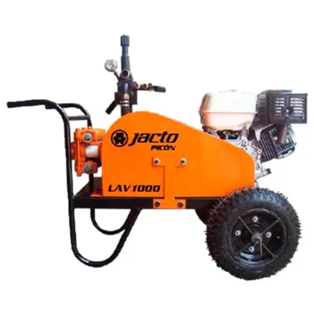 Fumigador a Motor 13HP Bomba Estacionaria JP-100, 0 a 500PSI CocheRuedas Gasolina Jacto LAV 1000G Jacto-Fumigador a Motor 13HP B