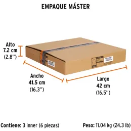 Discos Sierra para Madera 14" Centro 1", 60 Dientes de carburo de tungsteno, ST-1460E 18323 Truper Truper-Discos Sierra para Mad