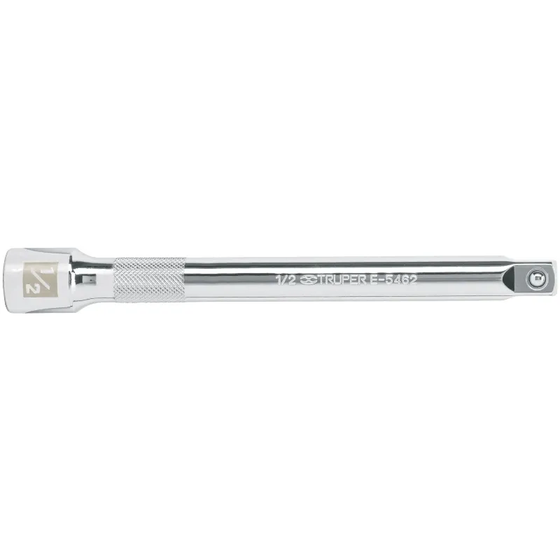 Extension, Encastre 1/2", Largo 8", acero al cromo vanadio, E-5462 13917 Truper Truper-Extension, Encastre 1/2", Largo 8", acero