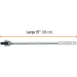 Palanca Articulada, encastre 1/2" Largo 15", en acero al cromo vanadio, M-1267 13923 Truper Truper-Palanca Articulada, encastre 