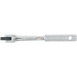 Palanca articulada, encastre 1/4" Largo 6", en acero al cromo vanadio, M-4766 13909 Truper Truper-Palanca articulada, encastre 1