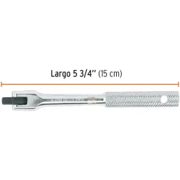 Palanca articulada, encastre 1/4" Largo 6", en acero al cromo vanadio, M-4766 13909 Truper Truper-Palanca articulada, encastre 1
