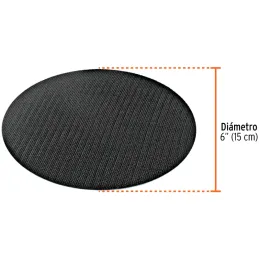 Lijadora Orbital Respaldo de velcro para fijar con rapidez y firmeza lijas autoadheribles, PAD-861VE 19390 Truper Truper-Lijador