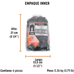 Guantes de Latex Talla CH Afelpado para Limpieza Truper 13296 Truper-Guantes de Latex Talla CH Afelpado para Limpieza Truper 132