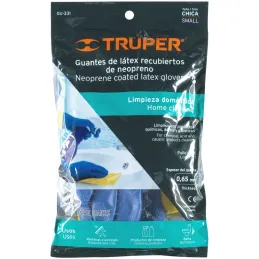 Guantes de Latex Talla CH Rec Neopreno para Limpieza Truper 13297 Truper-Guantes de Latex Talla CH Rec Neopreno para Limpieza Tr