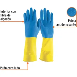 Guantes de Latex Talla CH Rec Neopreno para Limpieza Truper 13297 Truper-Guantes de Latex Talla CH Rec Neopreno para Limpieza Tr