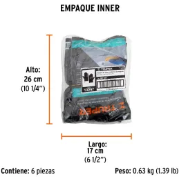 Guantes de Latex Talla CH Rec Neopreno para Limpieza Truper 13297 Truper-Guantes de Latex Talla CH Rec Neopreno para Limpieza Tr