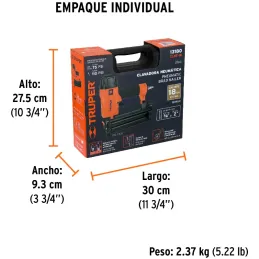Clavadora Neumatica Calibre 18 1/4NTP Liberacion y Cambio Rapido, CLNE-18 13180 Truper Truper-Clavadora Neumatica Calibre 18 1/4