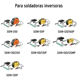 Antorcha para Soldar Proceso Electrodo Tungsteno TIG, AN-SOIN-120/160/200 12108 Truper Truper-Antorcha para Soldar Proceso Elect
