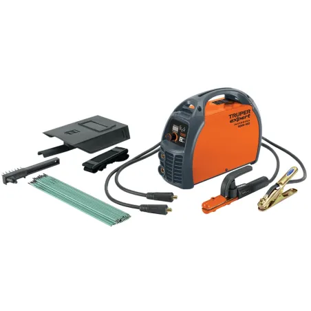 Maquina de Soldar Inversor Soldadoras 23 - 160A SMAW, Incluye PortaElectrodo Careta y Cepillo, SOIN-160 13694 Truper Truper-Maqu