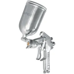 Pistolas de Pinturas Gravedad 400ml LVMP T1.4mm VB A18-25cm, PIPI-420 Truper 11095 Truper-Pistolas de Pinturas Gravedad 400ml LV