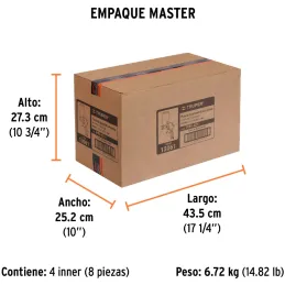 Pistolas de Pinturas Gravedad 400ml LVMP T1.7mm VM A18-25cm, PIPI-421 Truper 13061 Truper-Pistolas de Pinturas Gravedad 400ml LV
