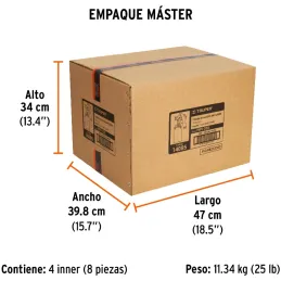 Pistolas de Pinturas Succion 1000ml HVHP T1.8mm 3Control A16-22cm, PIPI-330 14085 Truper Truper-Pistolas de Pinturas Succion 100