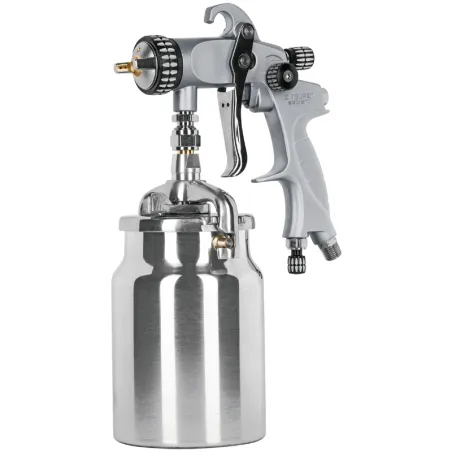 Pistolas de Pinturas Succion 1000ml HVLP T1.4mm 3Control A24-28cm Automotriz Pro, PIPI-340X 14030 Truper Truper-Pistolas de Pint