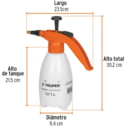 Fumigador domestico 1L Boquilla Regulable Domestico Truper 10929 Truper-Fumigador domestico 1L Boquilla Regulable Domestico Trup