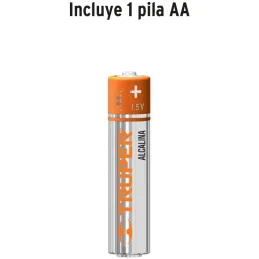 Linternas LED 40lm 100m 6H 1PilasAA Aluminio Truper 17256 Truper-Linternas LED 40lm 100m 6H 1PilasAA Aluminio Truper 17256 LED d