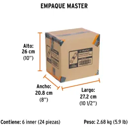 Linternas LED 40lm 100m 6H 1PilasAA Aluminio Truper 17256 Truper-Linternas LED 40lm 100m 6H 1PilasAA Aluminio Truper 17256 LED d