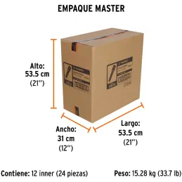 Linternas LED 180lm AltaIntensidad 200m 40H 2PilasD Truper 13019 Truper-Linternas LED 180lm AltaIntensidad 200m 40H 2PilasD Trup