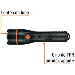 Linternas LED 80lm AltaIntensidad 200m 8H 2PilasAA Truper 13018 Truper-Linternas LED 80lm AltaIntensidad 200m 8H 2PilasAA Truper
