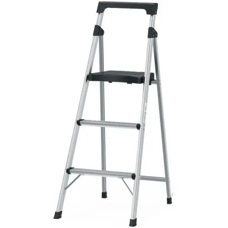 Escaleras Tubulares 3 Peldaños Plegables T3 Max2.6m Aluminio, Truper 16764 Truper-Escaleras Tubulares 3 Peldaños Plegables T3 Ma