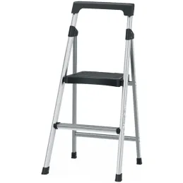 Escaleras Tubulares 2 Peldaños Plegables T3 Max2.4m Aluminio, Truper 16763 Truper-Escaleras Tubulares 2 Peldaños Plegables T3 Ma