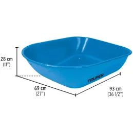 Conchas para carretillas CAT-50 5.5ft 80L, CO-50 11896 Truper Truper-Conchas para carretillas CAT-50 5.5ft 80L, CO-50 11896 Trup
