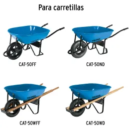 Conchas para carretillas CAT-50 5.5ft 80L, CO-50 11896 Truper Truper-Conchas para carretillas CAT-50 5.5ft 80L, CO-50 11896 Trup