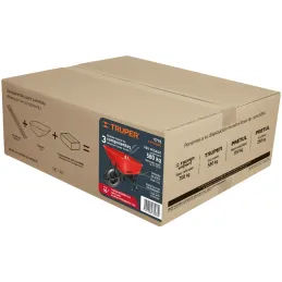 Carretilla Reforzada 6ft 100L, Llanta Neumatica 16X4" Soportan 580kg Calibre 21, CAT-60ND 11776 Truper Truper-Carretilla Reforza