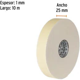 Cintas Doble Contacto 25mm x10m Doble Adhesivo Truper 11728 Truper-Cintas Doble Contacto 25mm x10m Doble Adhesivo Truper 11728 2