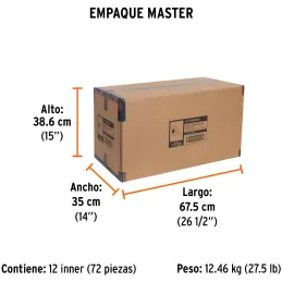 Cintas Doble Contacto 25mm x10m Doble Adhesivo Truper 11728 Truper-Cintas Doble Contacto 25mm x10m Doble Adhesivo Truper 11728 2