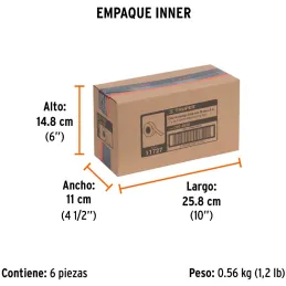 Cintas Doble Contacto 25mm x5m Doble Adhesivo Truper 11727 Truper-Cintas Doble Contacto 25mm x5m Doble Adhesivo Truper 11727 200