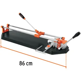 Cortador de Mayolica con Rodaje Corte 60cm, Riel de Acero Solido, Mango Ergonomico con Maletin, CAZ-60XM2 15826 Truper Truper-Co